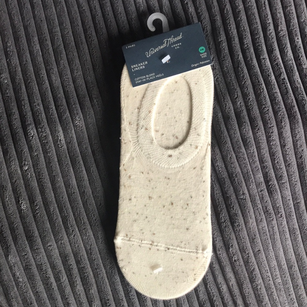 NWT sneaker liners/socks